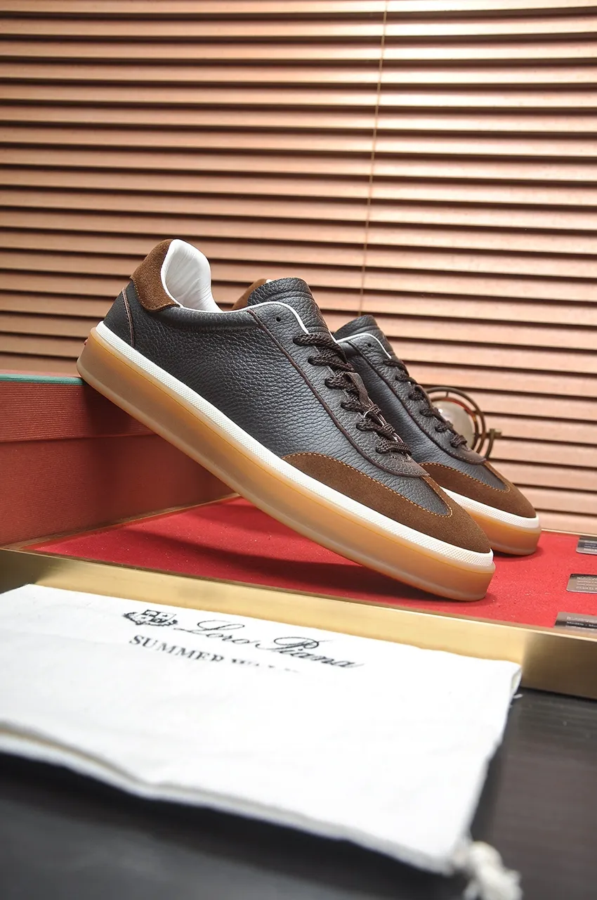 Men's men's shoes 💰540💶【𝐥𝐨𝐫𝐨 𝐏𝐢𝐚𝐧𝐚】lp classic loafers, an Italian treasure brand, the only brand that can match Hermès! Only after wearing it do we realize that we cannot let down our feet. The upper is imported cashmere, the lining of water-dyed cowhide ➕ the cowhide feet, the official original glass rubber outsole, and the pendant. Exclusive original packaging (tag ➕ brand paper ➕ outer box ➕ hand bag) code number: 38-45
